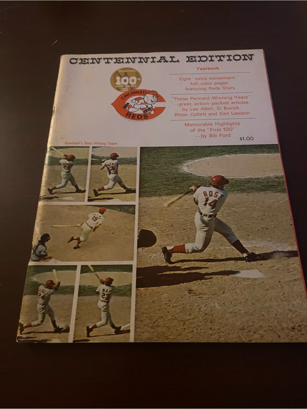 Centennial Edition Yearbook - White & Red Cover
